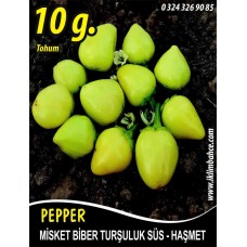Biber Tohumu Haşmet - Misket - 10g (~ Takribi 800 Tohum)