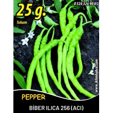 Biber Tohumu Ilıca 256 Acı Sivri 25 G. (~ Takribi 3750 Tohum) Biber Tohumu Ilıca 256 Acı Sivri 25 G. (~ Takribi 3750 Tohum)