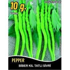 Biber Tohumu Kıl Tatlı 10 G. (~ Takribi 800 Tohum) Biber Tohumu Kıl Tatlı 10 G. (~ Takribi 800 Tohum)