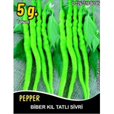 Biber Tohumu Kıl Tatlı 5 G. (~ Takribi 400 Tohum) Biber Tohumu Kıl Tatlı 5 G. (~ Takribi 400 Tohum)