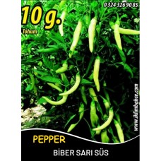 Biber Tohumu Sarı Süs - 10 G (~ Takribi 800 Tohum)