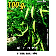 Biber Tohumu Sarı Süs - 100g