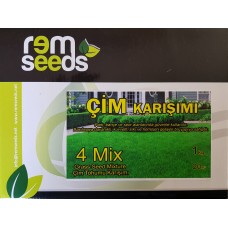 Çim Tohumu Karışımı 4 (Gölge Çimi) - 4 M - 1 Kg