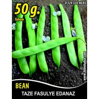 Fasulye Tohumu Edanaz ( Oturak ) - 50 G  (~ Takribi 150 Tohum)