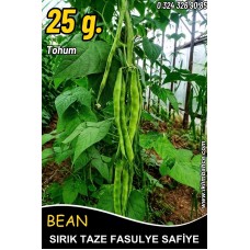 Fasulye Tohumu Safiye ( Sırık ) -25 Gr (~ Takribi 50 Tohum) Fasulye Tohumu Safiye ( Sırık ) -25 Gr (~ Takribi 50 Tohum)