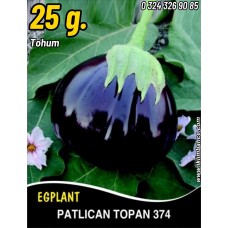 Patlıcan Tohumu Topan 374 - 25 G. (~ Takribi 3250 Tohum) Patlıcan Tohumu Topan 374 - 25 G. (~ Takribi 3250 Tohum)